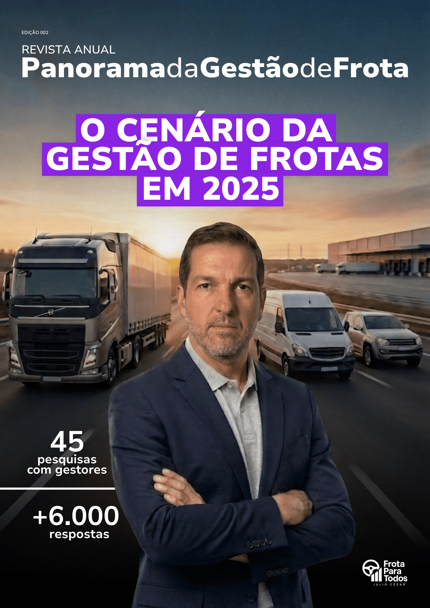 Capa da Revista Panorama da Gestão de Frota